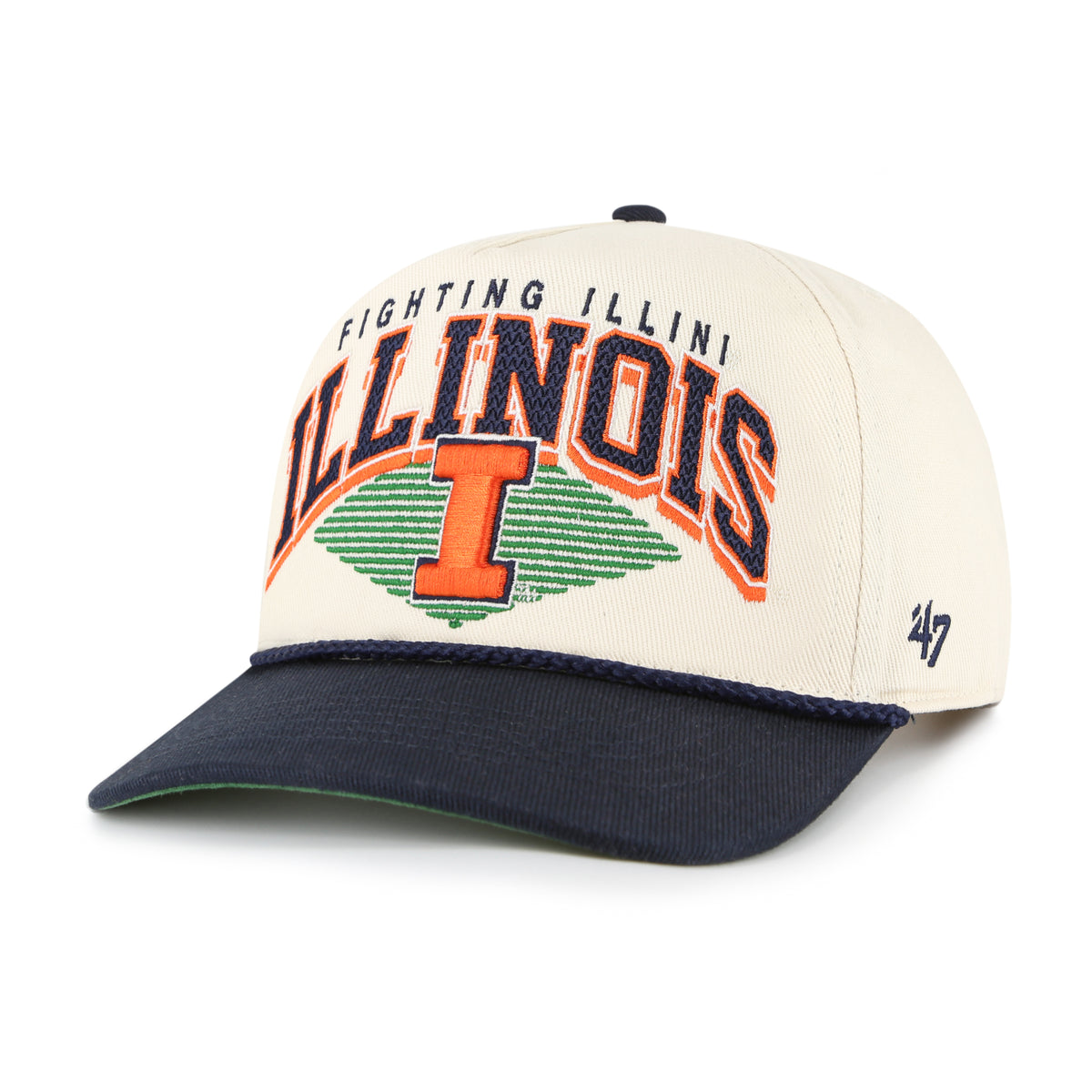 ILLINOIS FIGHTING ILLINI POMONA TWO TONE ROPE '47 HITCH RF RELAXED FIT