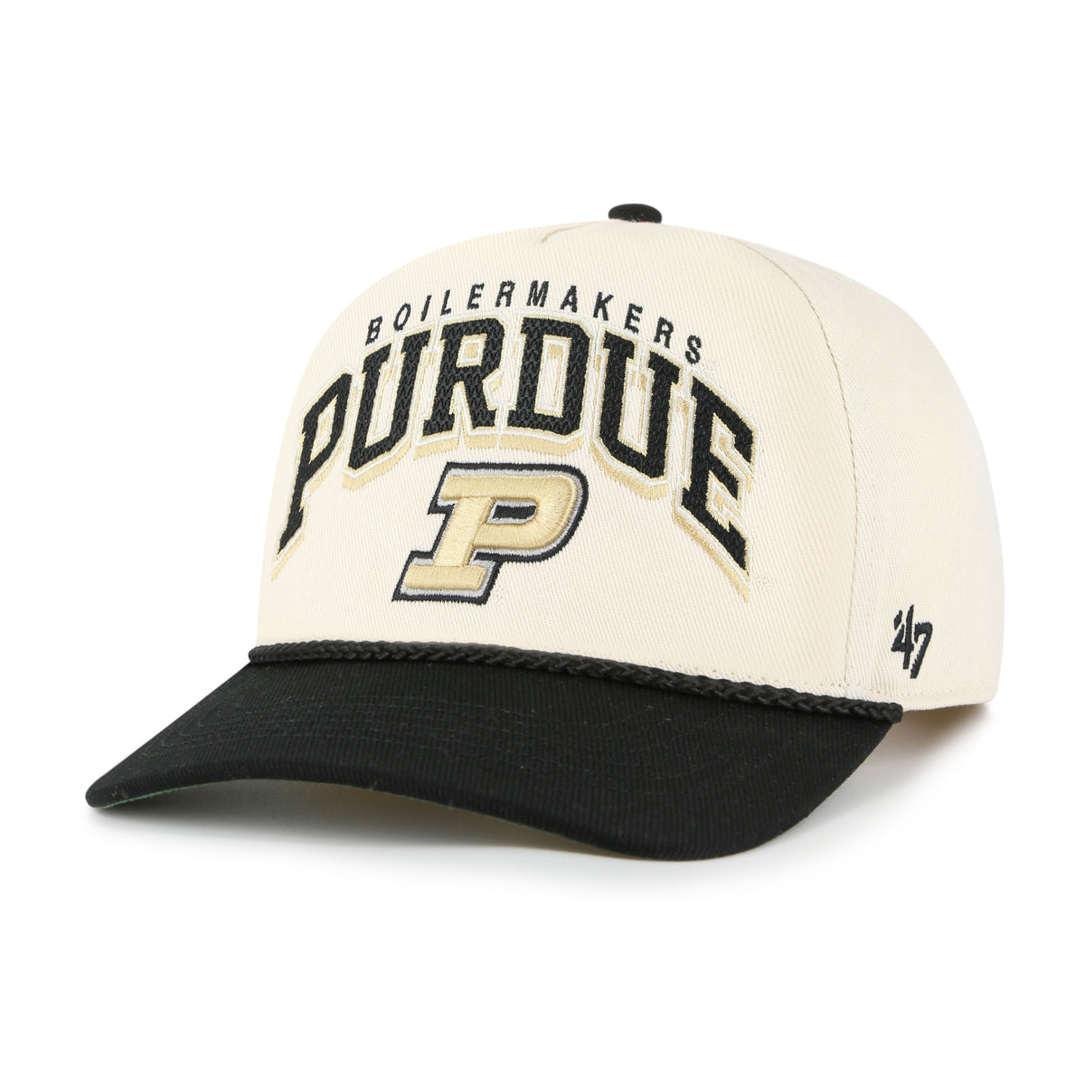 PURDUE BOILERMAKERS POMONA TWO TONE ROPE '47 HITCH RF RELAXED FIT