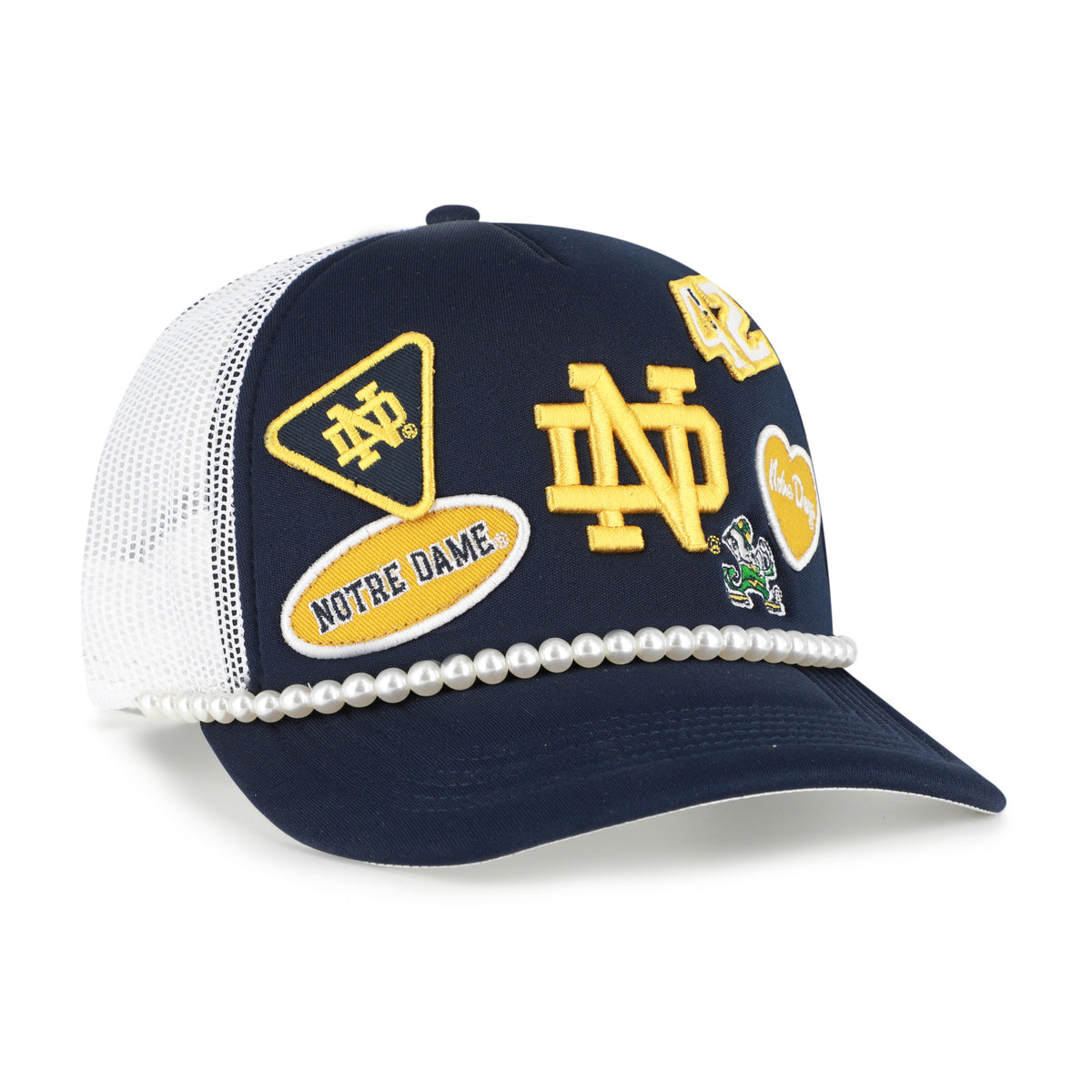 NOTRE DAME FIGHTIN IRISH RALLY ON '47 HITCH FM FOAM FRONT