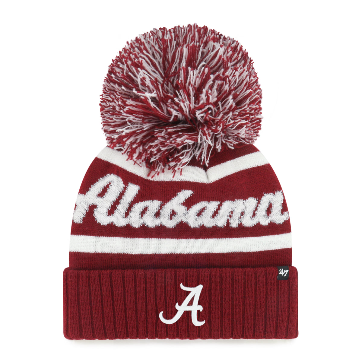 ALABAMA CRIMSON TIDE SPIRITED '47 CUFF KNIT WOMENS