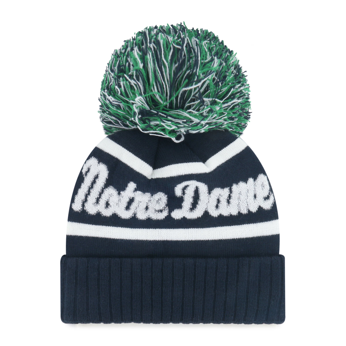 NOTRE DAME FIGHTING IRISH SPIRITED '47 CUFF KNIT WOMENS