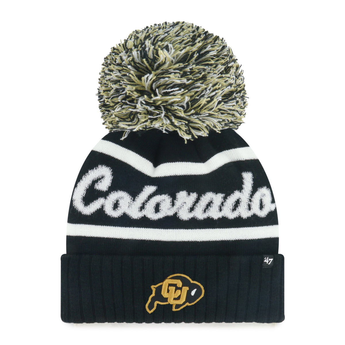 COLORADO BUFFALOES SPIRITED '47 CUFF KNIT WOMENS