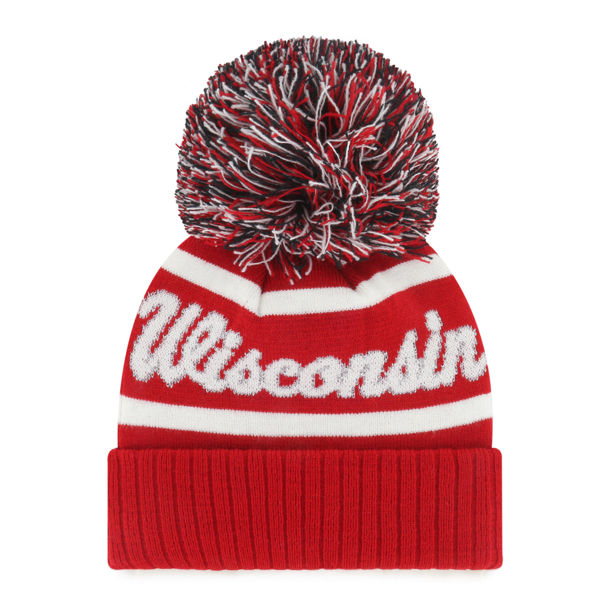 WISCONSIN BADGERS SPIRITED '47 CUFF KNIT WOMENS