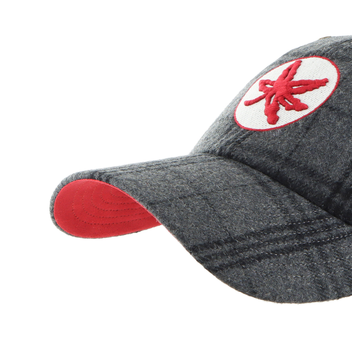 OHIO STATE BUCKEYES WINDOWPANE PLAID '47 CLEAN UP