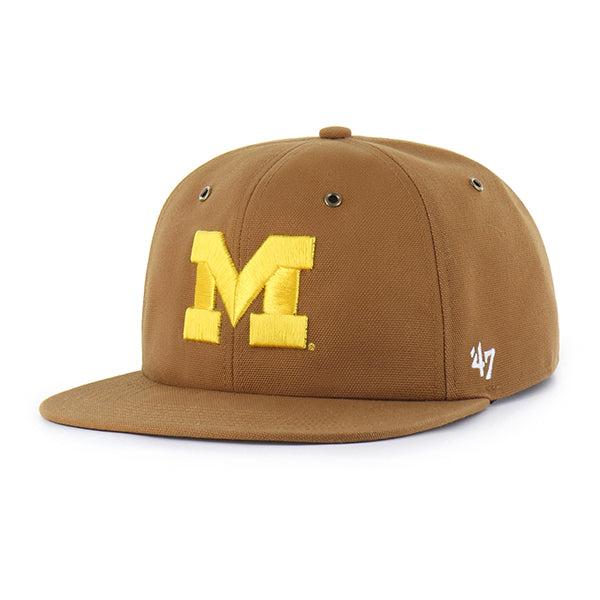 MICHIGAN WOLVERINES CARHARTT '47 CAPTAIN RL RELAXED FIT