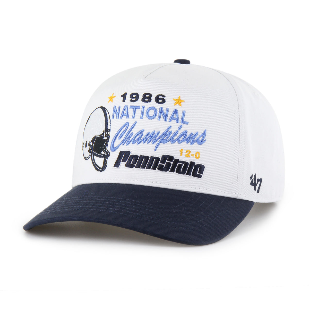 PENN STATE NITTANY LIONS PAST CHAMPS VARSITY HOUSE TWO TONE '47 HITCH