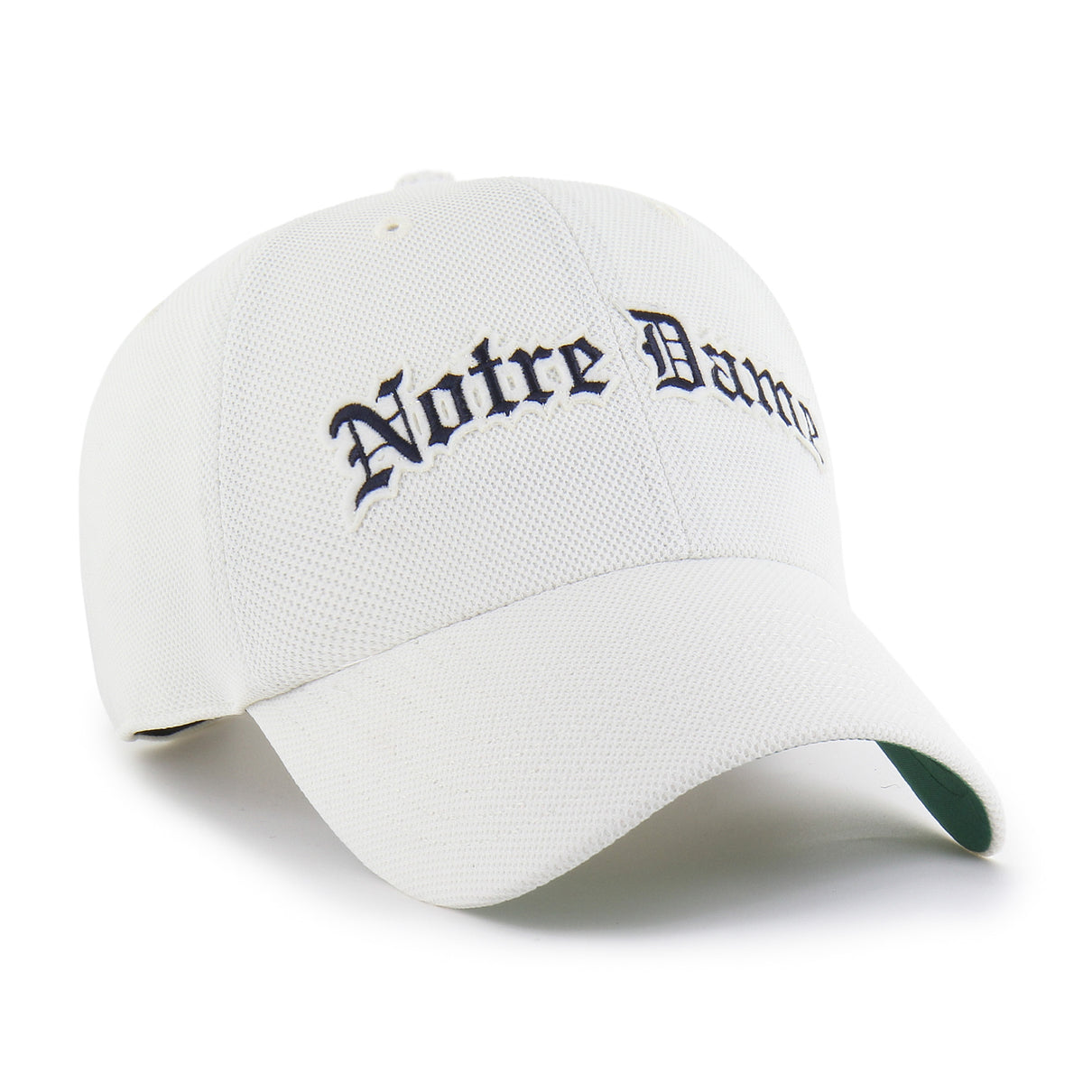 NOTRE DAME FIGHTING IRISH VINTAGE GRANDSTAND PIQUE SCRIPT '47 CLEAN UP
