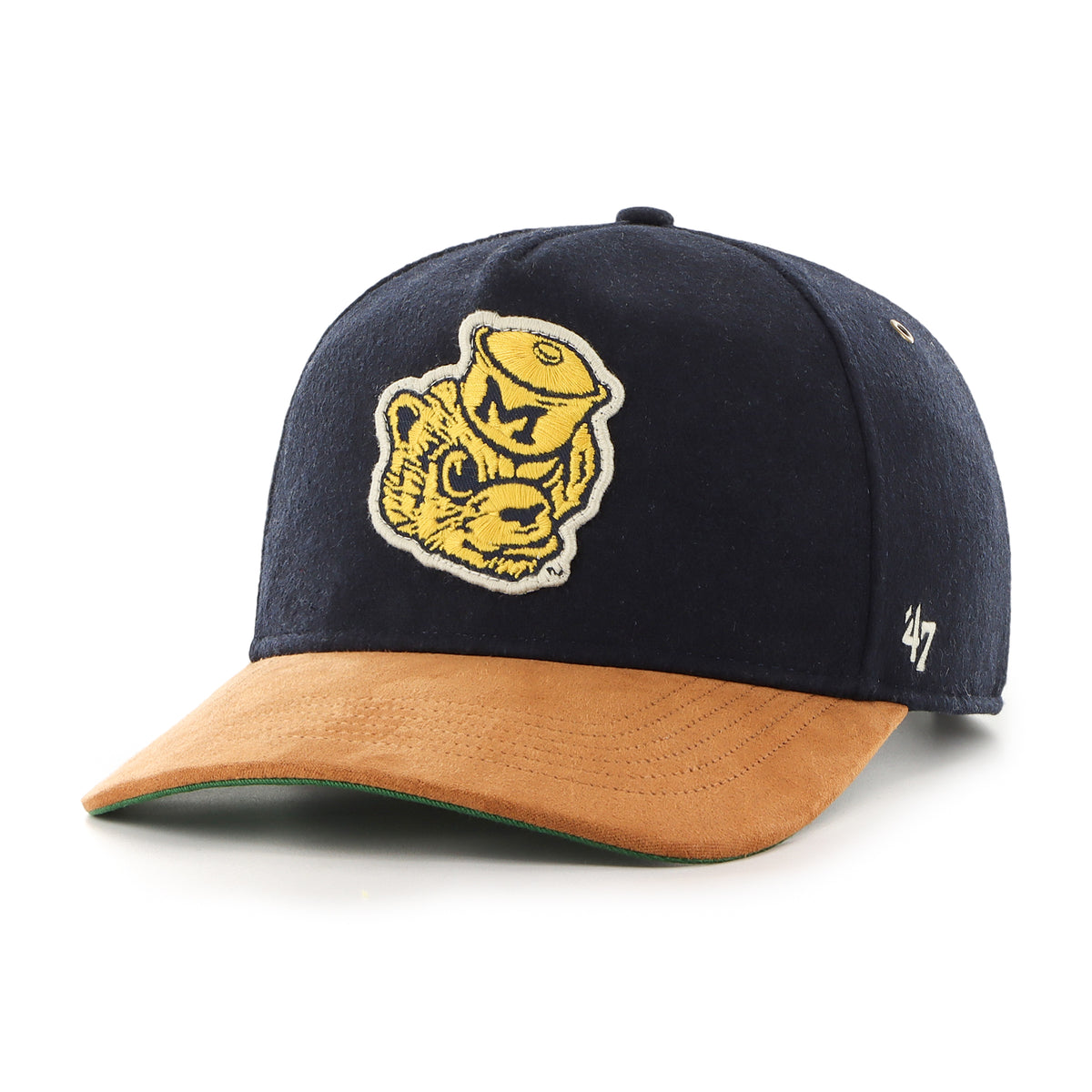 MICHIGAN WOLVERINES VINTAGE GRANDSTAND TWO TONE '47 HITCH