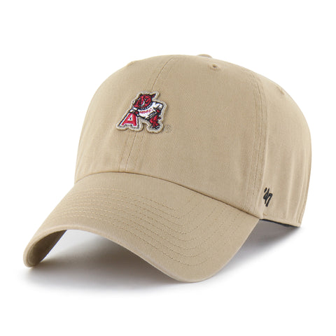 ARKANSAS RAZORBACKS VINTAGE MICRO PATCH '47 CLEAN UP