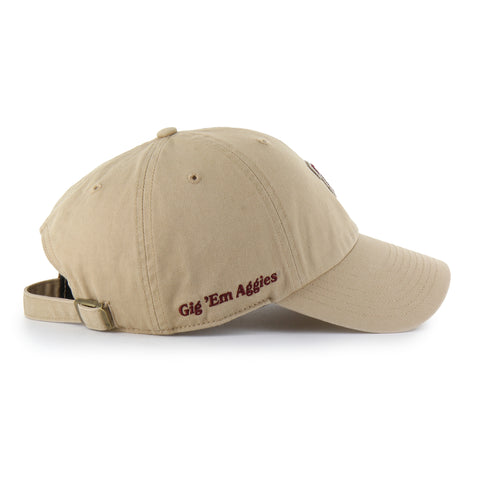 TEXAS A&M AGGIES VINTAGE MICRO PATCH '47 CLEAN UP