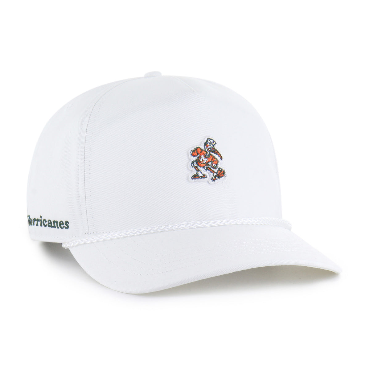 MIAMI HURRICANES VINTAGE MICRO PATCH '47 HITCH
