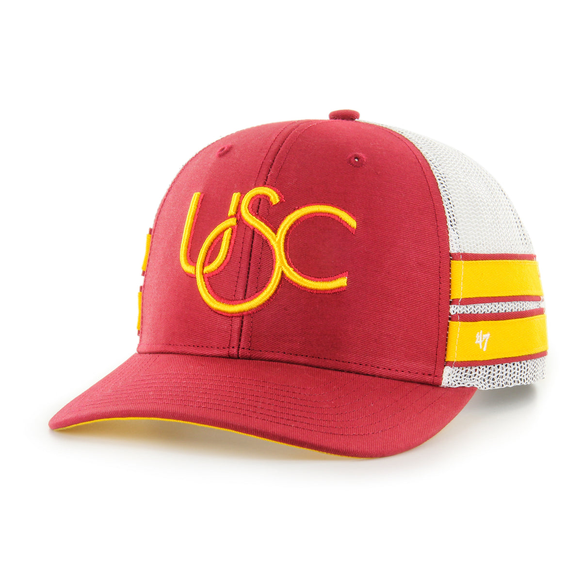 USC SOUTHERN CAL TROJANS VINTAGE STRAIGHT EIGHT '47 TRUCKER