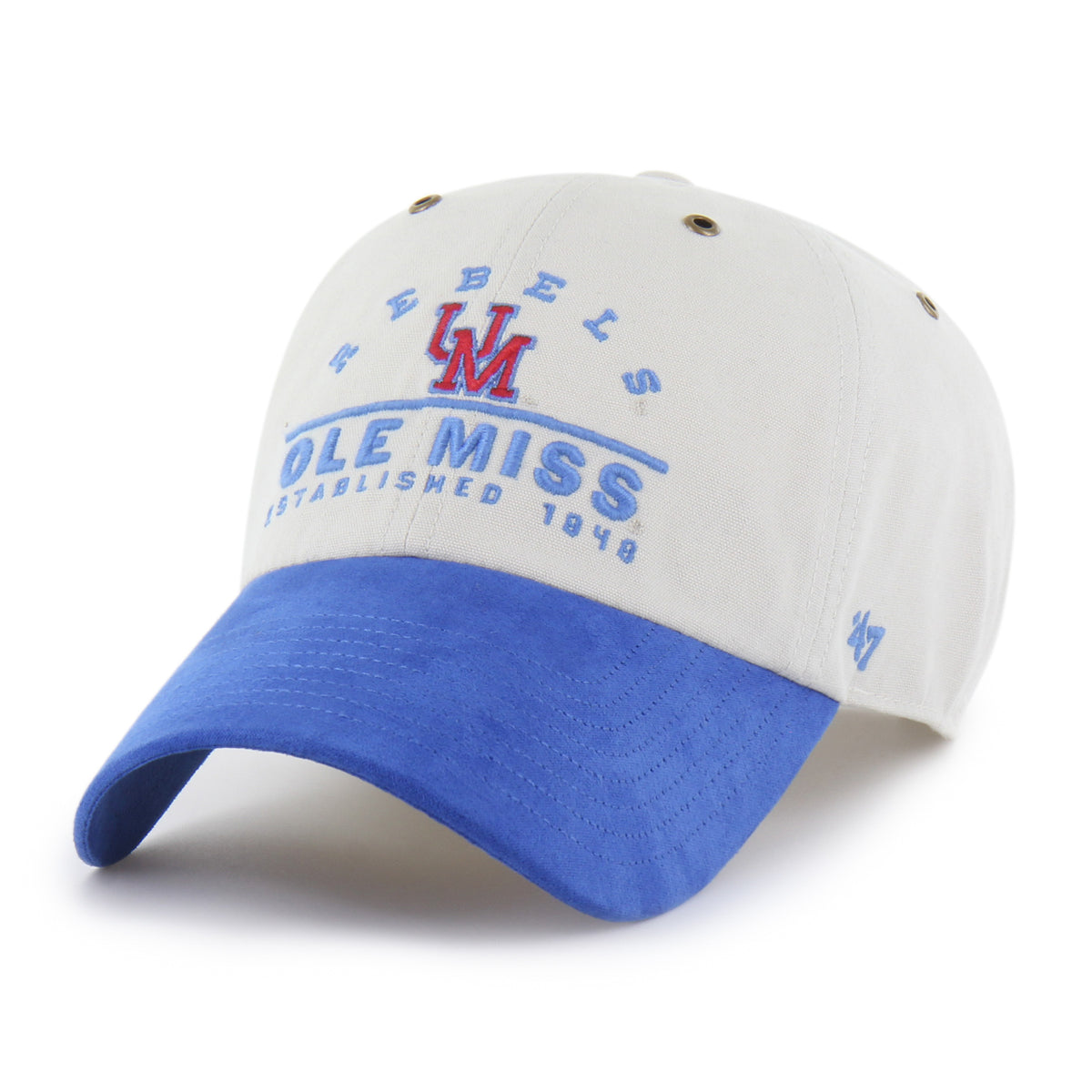 MISSISSIPPI REBELS VINTAGE WINDHAM SUEDE '47 CLEAN UP