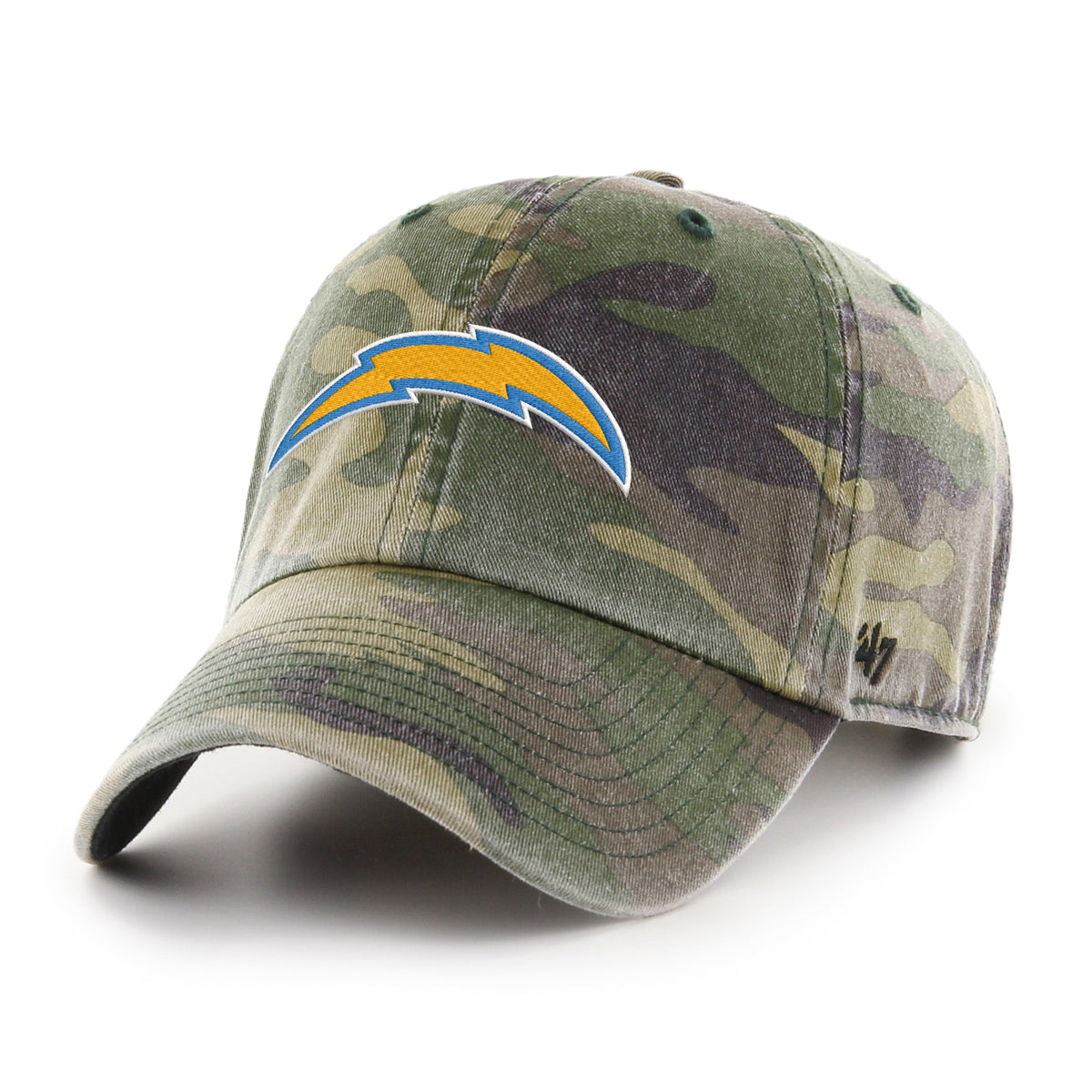 LOS ANGELES CHARGERS CAMO '47 CLEAN UP
