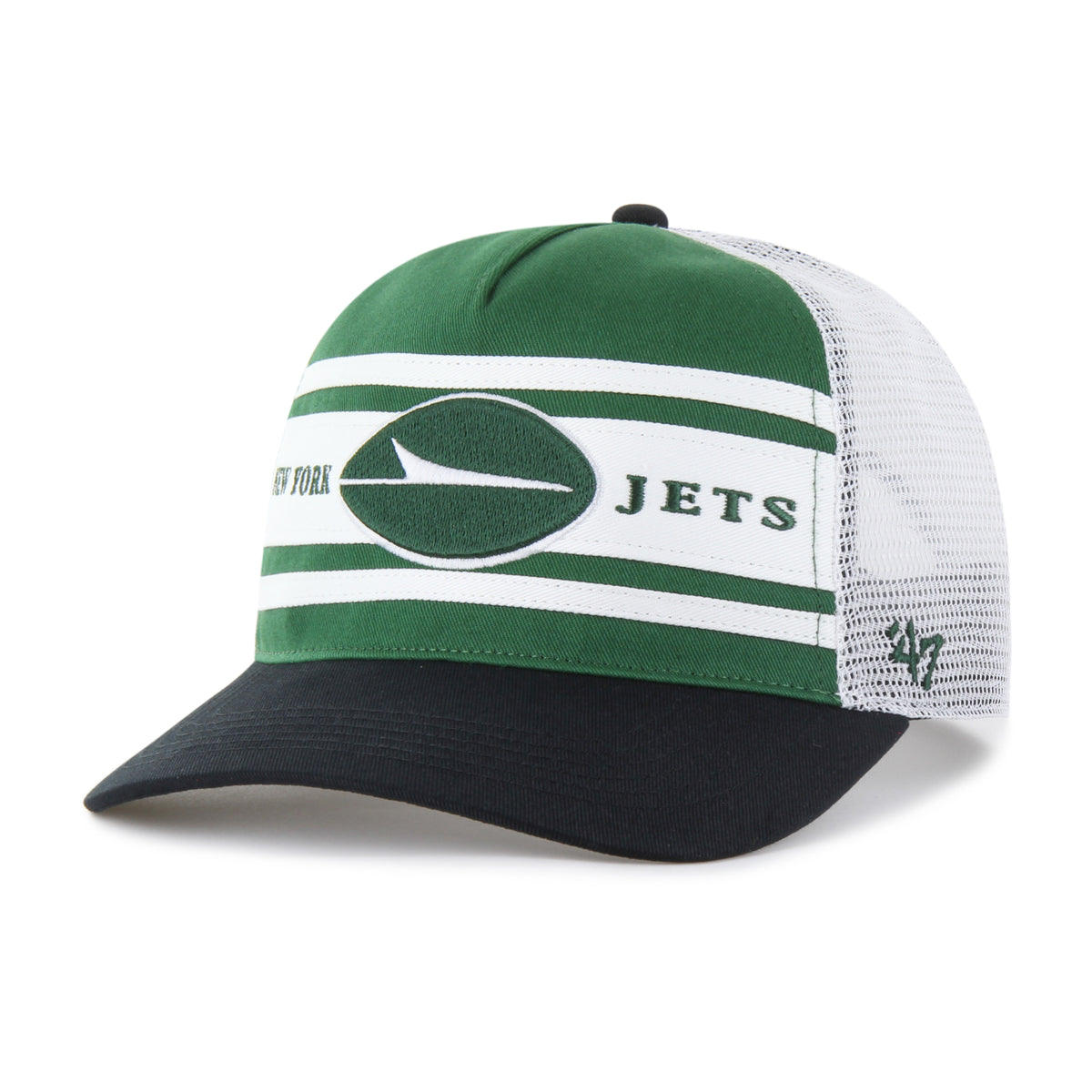 NEW YORK JETS GRIDIRON SUPER STRIPE '47 HITCH RELAXED FIT