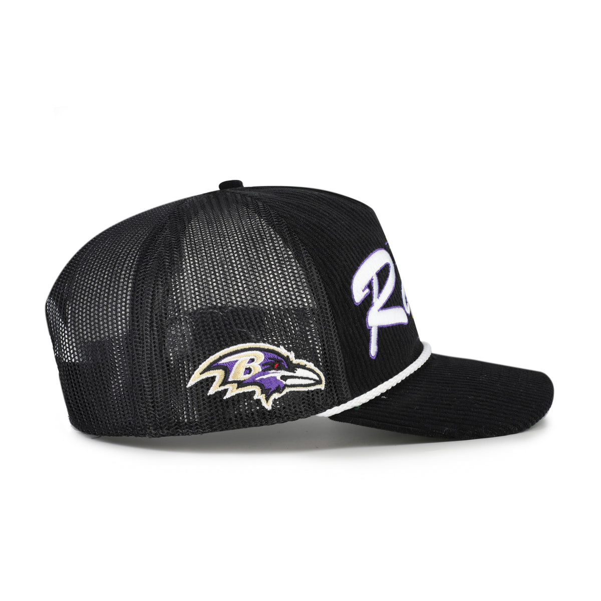 BALTIMORE RAVENS DOUBLE HEADER MESH '47 HITCH RF RELAXED FIT
