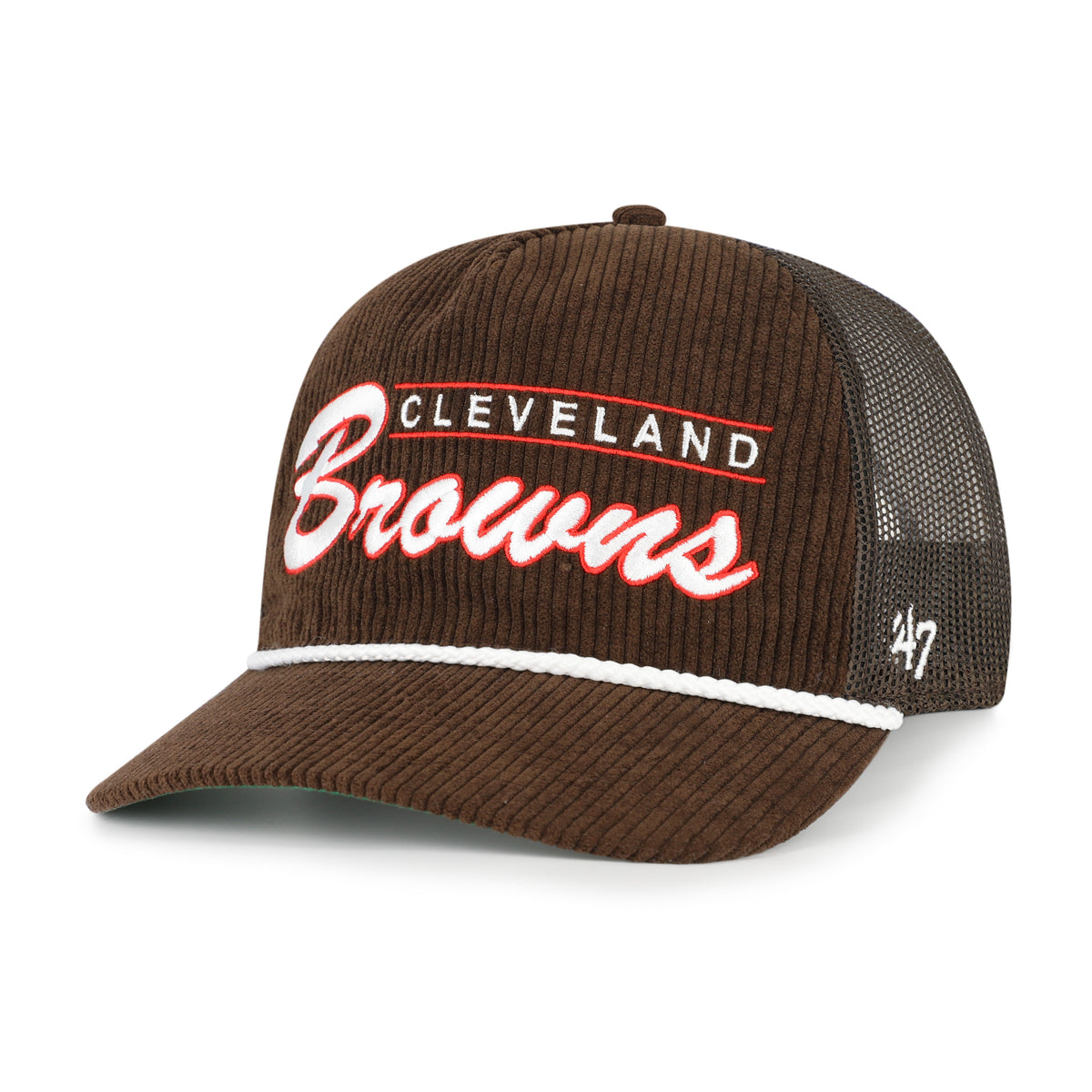 CLEVELAND BROWNS DOUBLE HEADER MESH '47 HITCH RF RELAXED FIT