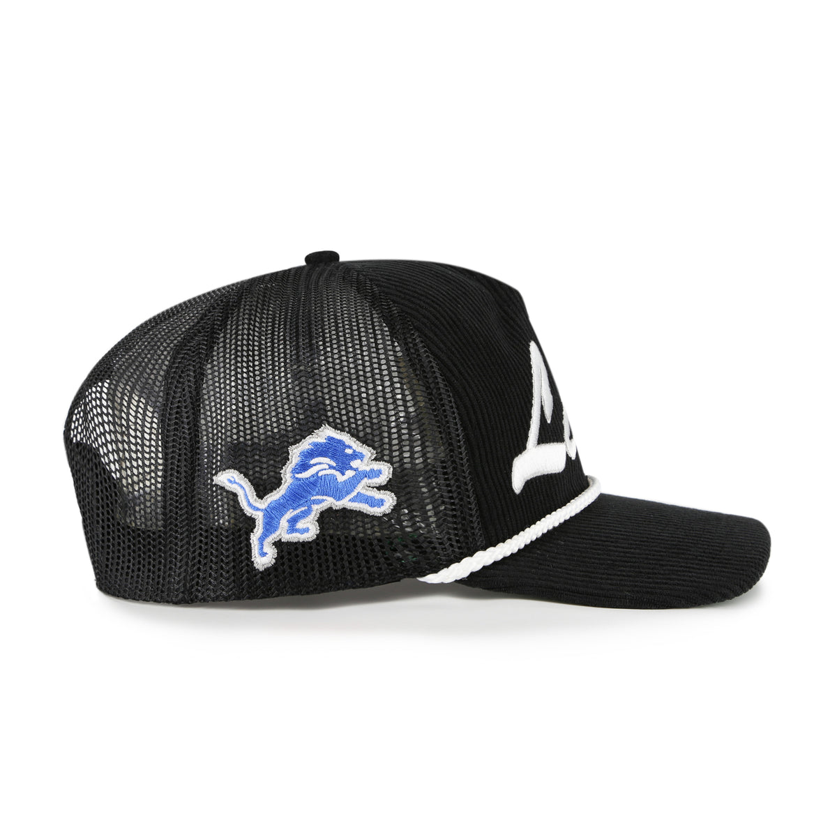 DETROIT LIONS DOUBLE HEADER MESH '47 HITCH RF RELAXED FIT