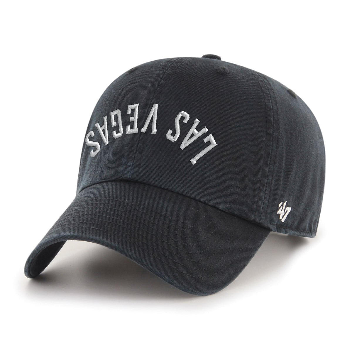 LAS VEGAS RAIDERS UPSIDE DOWN '47 CLEAN UP