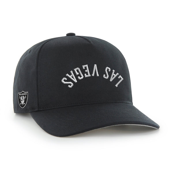 '47 Men's Las Vegas Raiders Flagship MVP Snapback Hat - Black, Structured Fit - View #7