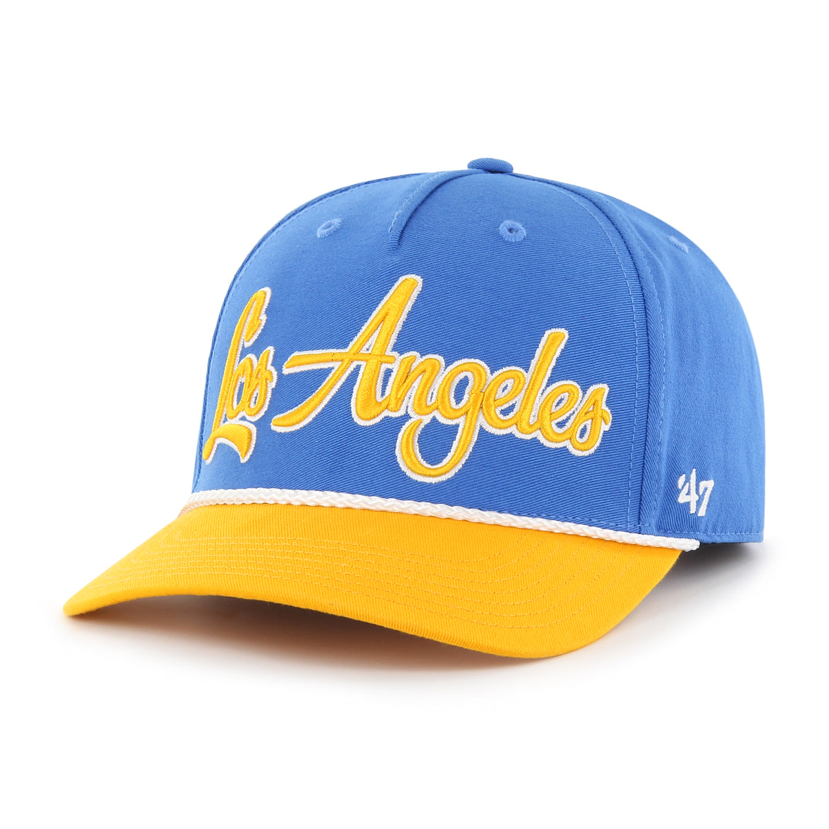 LOS ANGELES CHARGERS OVERHAND SCRIPT TWO TONE '47 MVP DV