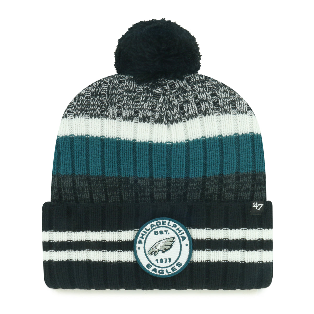 PHILADELPHIA EAGLES QUIVER '47 CUFF KNIT