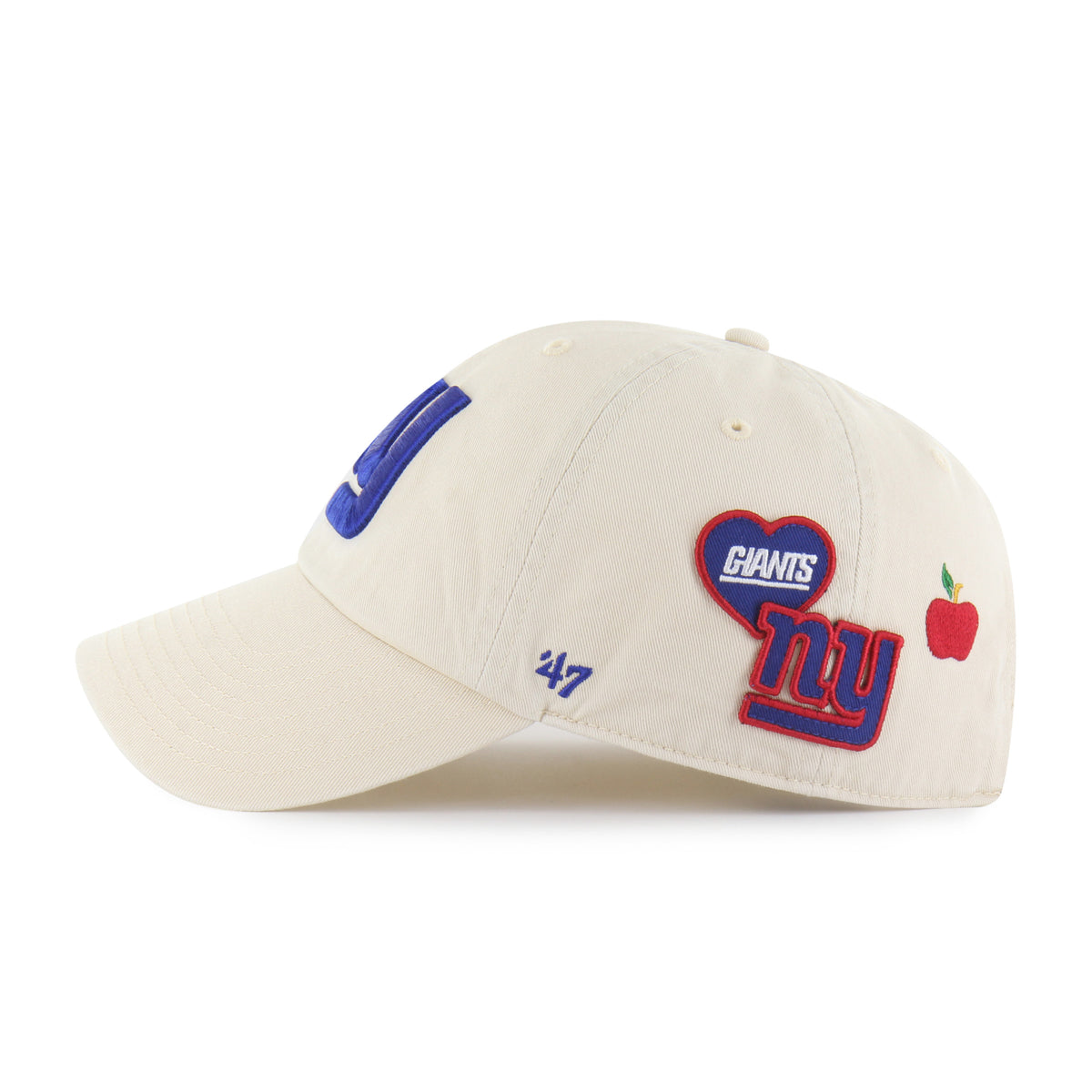 NEW YORK GIANTS BADGES '47 CLEAN UP