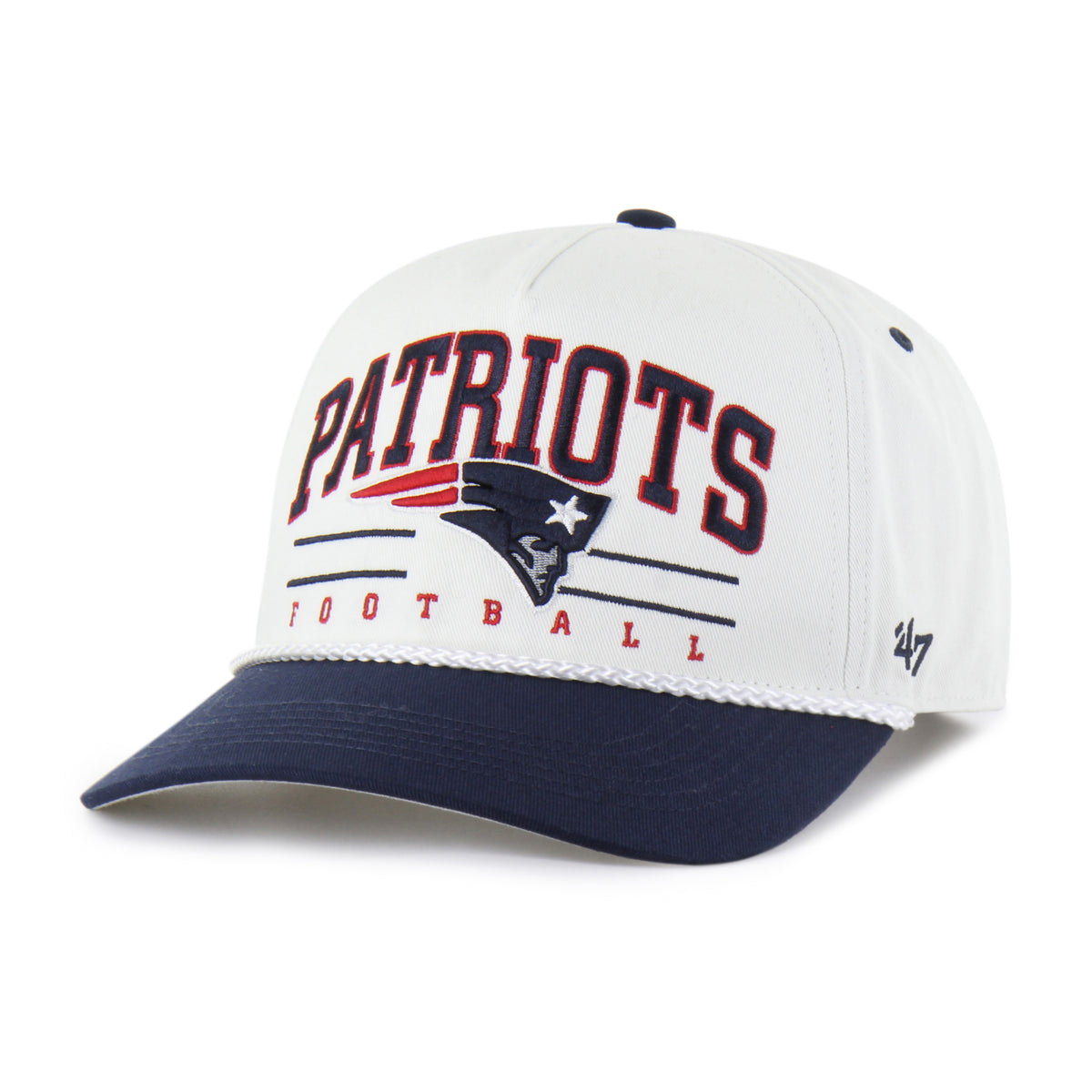 NEW ENGLAND PATRIOTS ROSCOE TWO TONE '47 HITCH RF RELAXED FIT