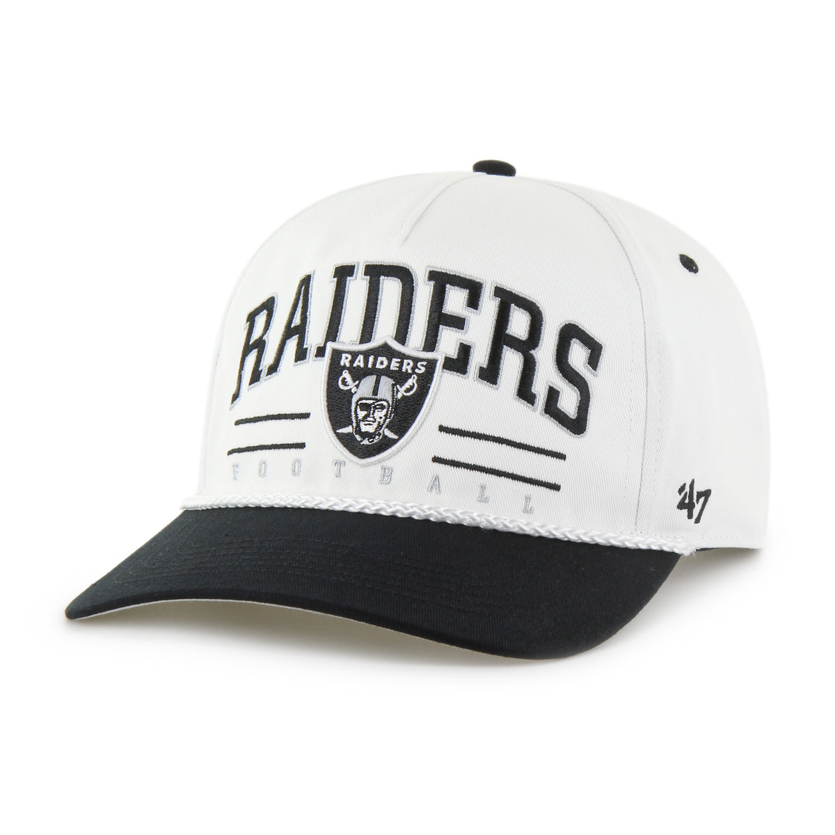 LAS VEGAS RAIDERS ROSCOE TWO TONE '47 HITCH RELAXED FIT