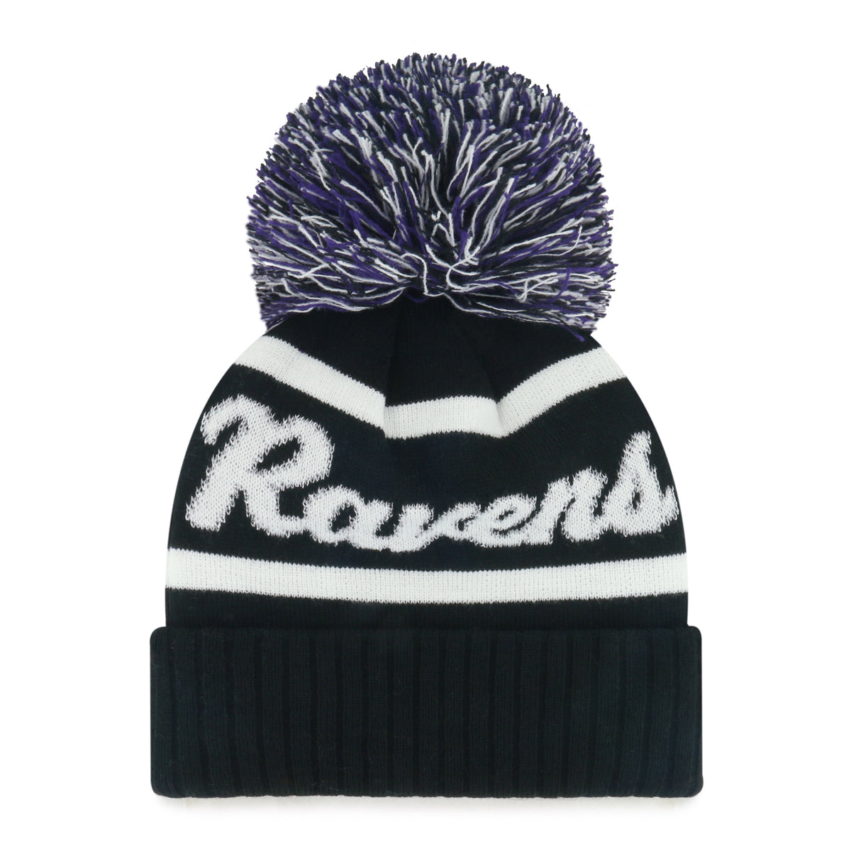 BALTIMORE RAVENS SPIRITED '47 CUFF KNIT WOMENS
