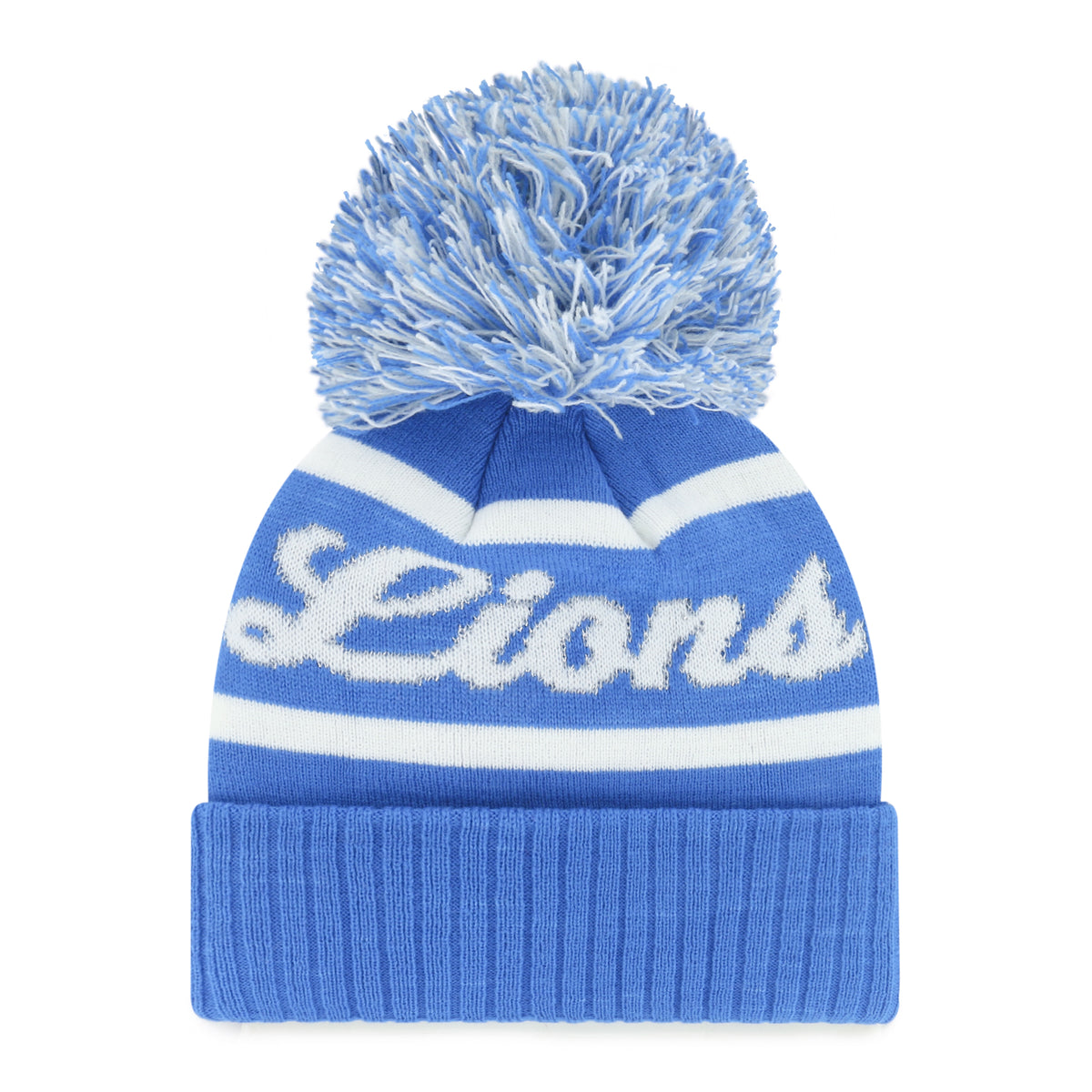DETROIT LIONS SPIRITED '47 CUFF KNIT WOMENS