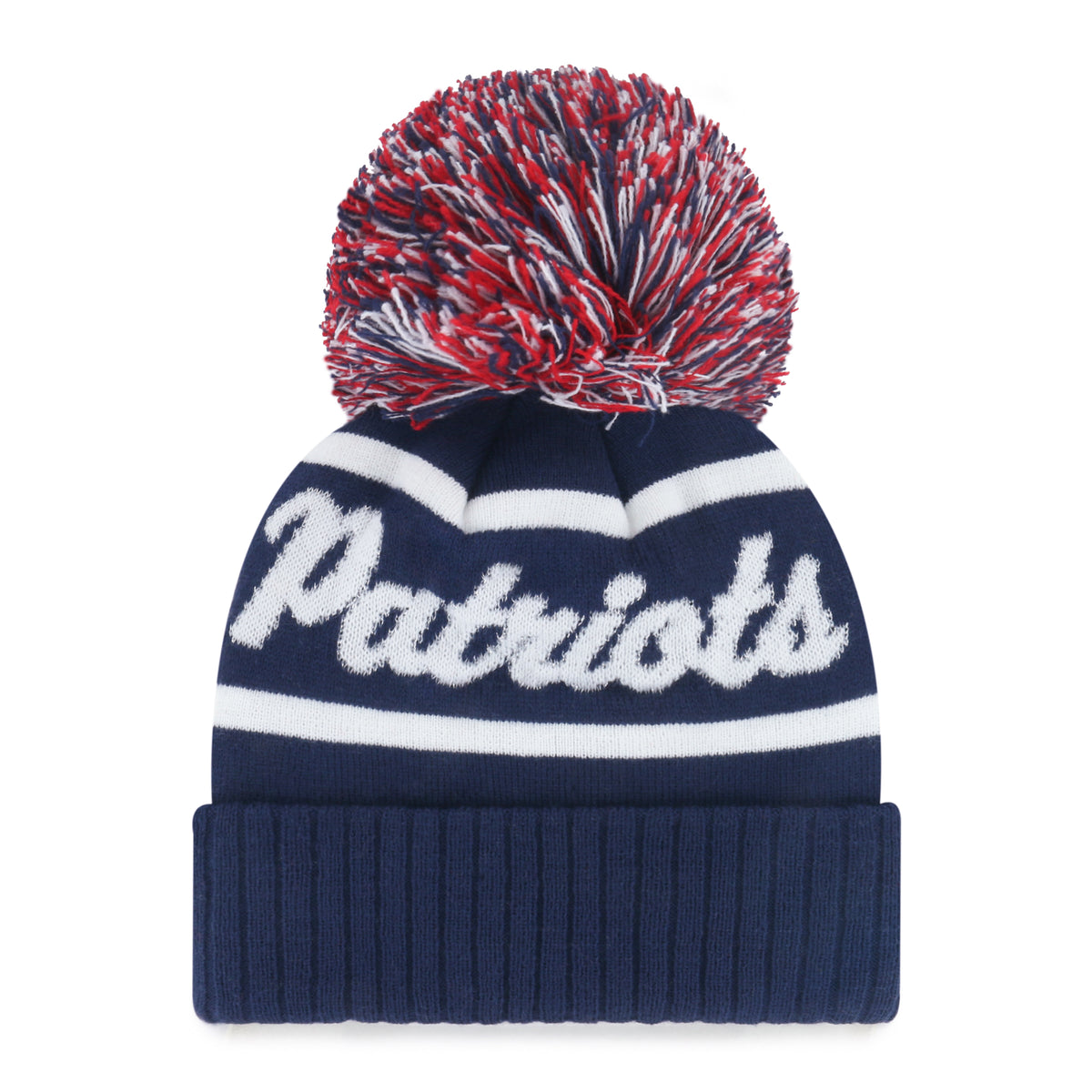 NEW ENGLAND PATRIOTS SPIRITED '47 CUFF KNIT WOMENS