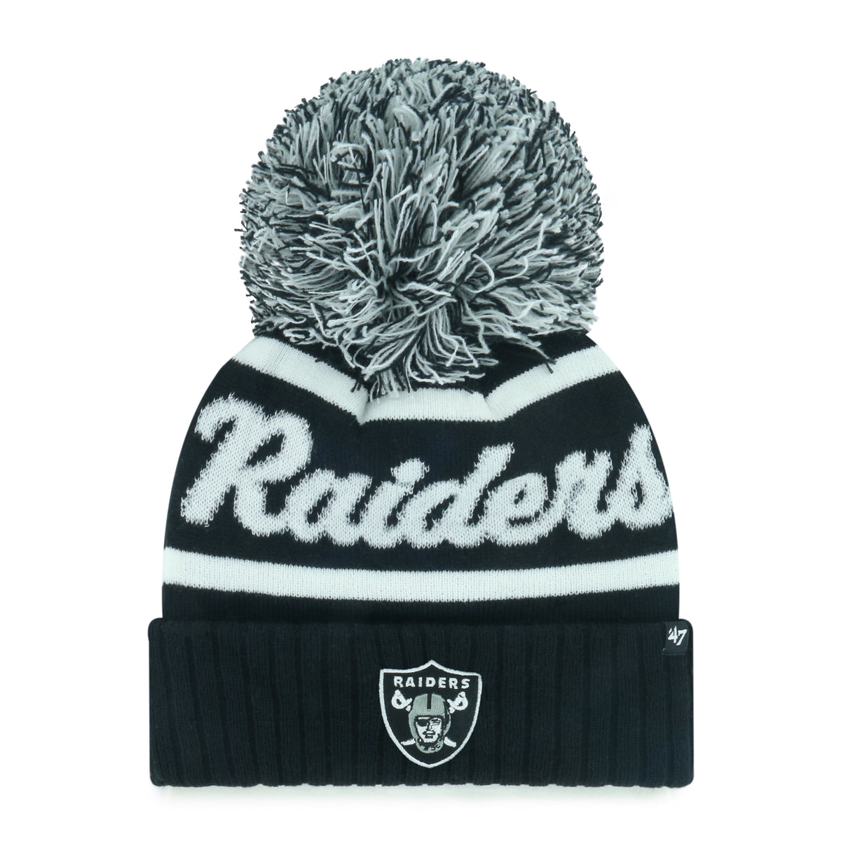 LAS VEGAS RAIDERS SPIRITED '47 CUFF KNIT WOMENS