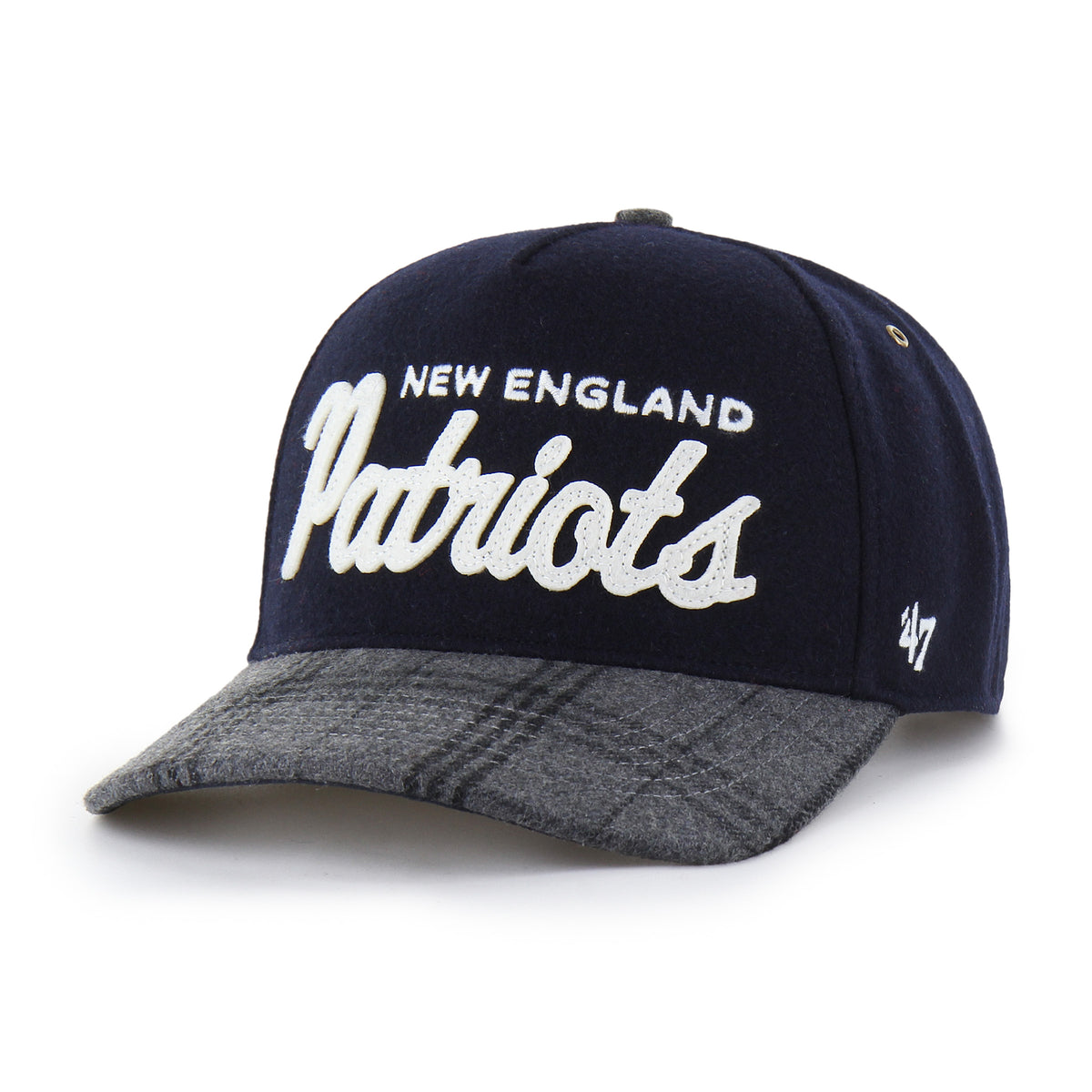 NEW ENGLAND PATRIOTS WINDOWPANE PLAID '47 HITCH RF RELAXED FIT