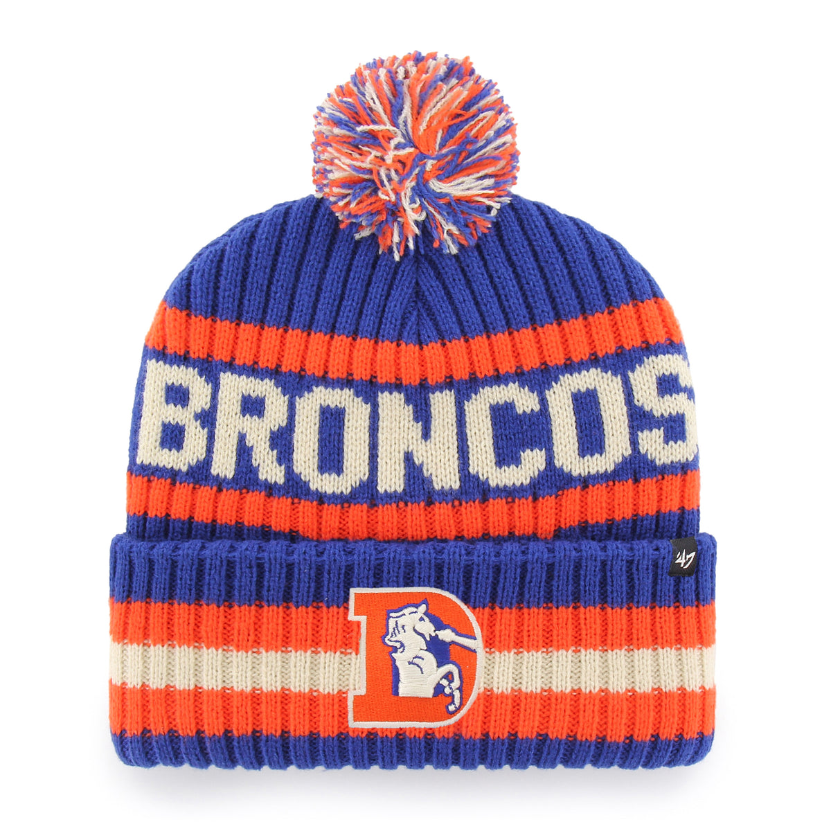 DENVER BRONCOS HISTORIC BERING '47 CUFF KNIT