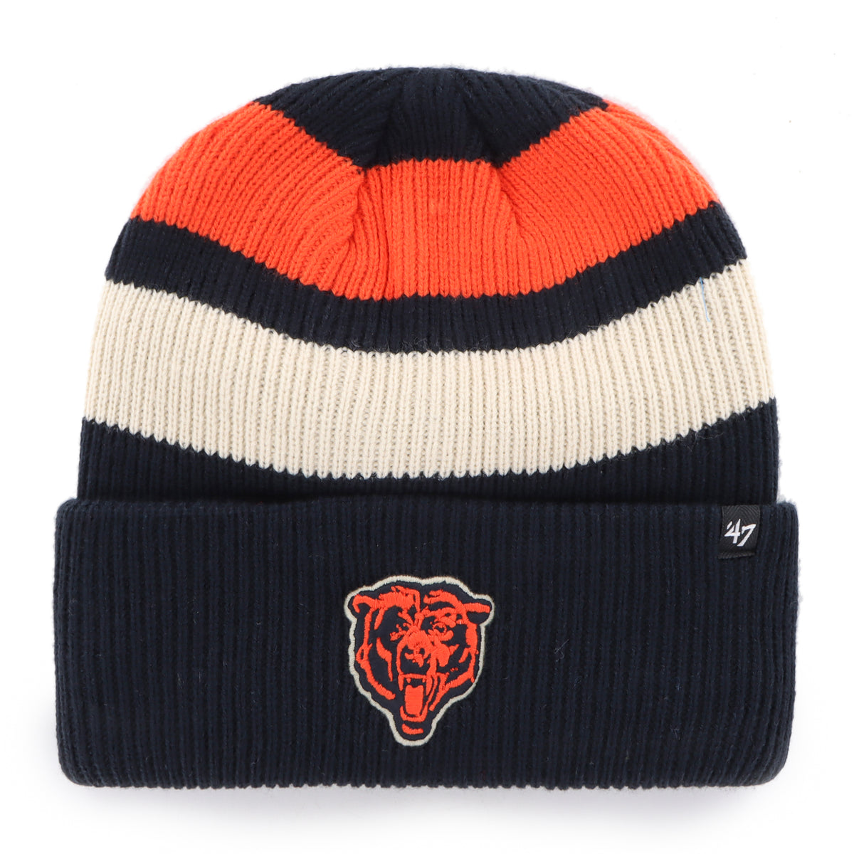 CHICAGO BEARS HISTORIC CLUBHOUSE JENNINGS '47 CUFF KNIT