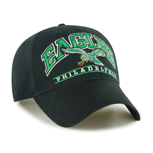 Youth Philadelphia Eagles '47 Black Legacy Basic MVP Adjustable Hat