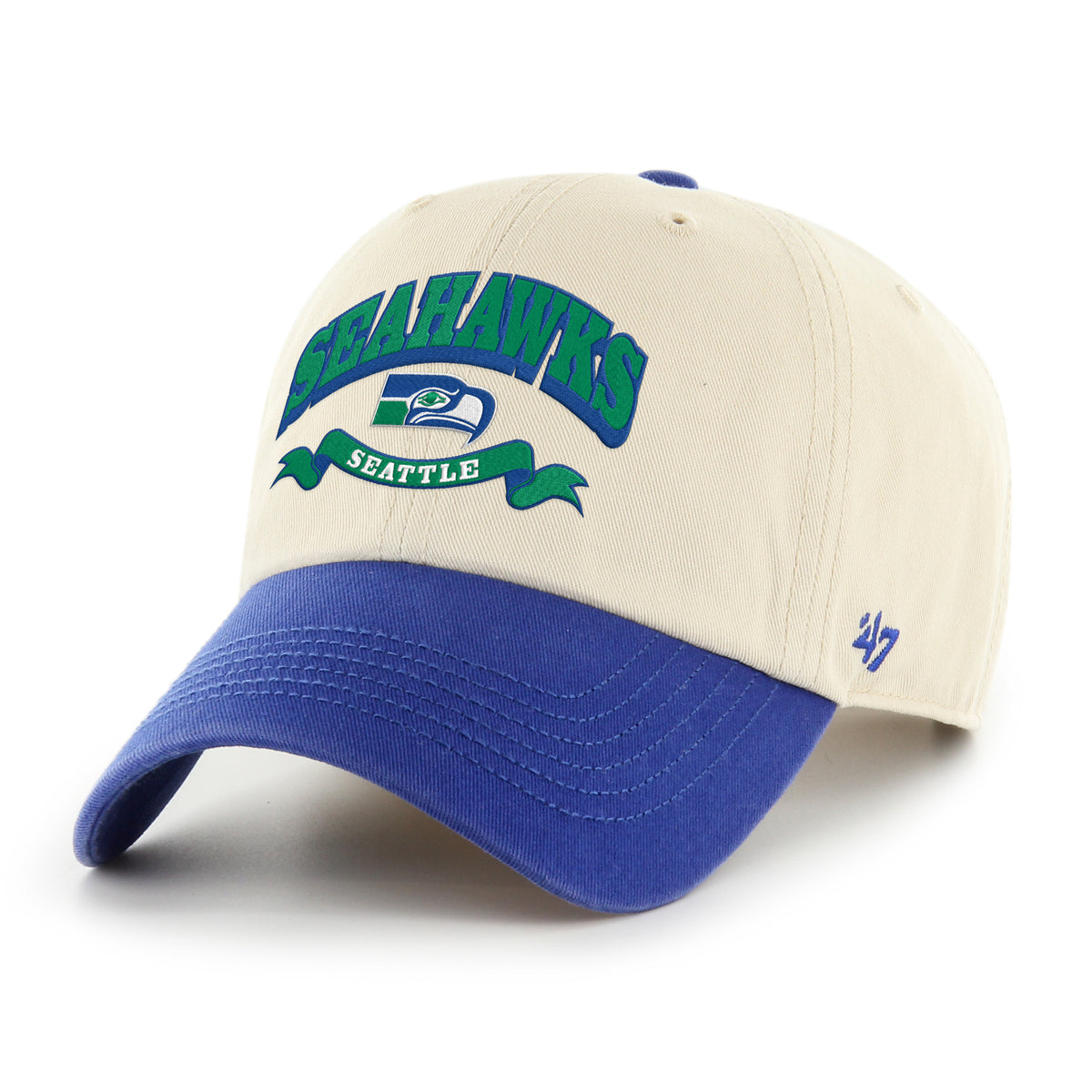 SEATTLE SEAHAWKS HISTORIC TWO TONE '47 CLEAN UP