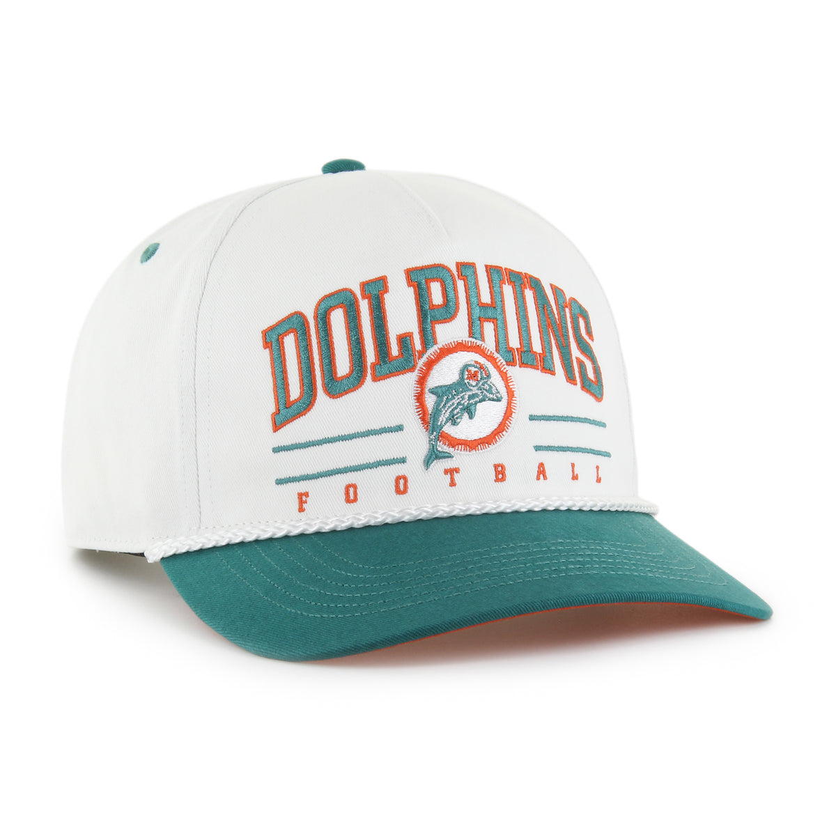MIAMI DOLPHINS HISTORIC ROSCOE TWO TONE '47 HITCH RELAXED FIT