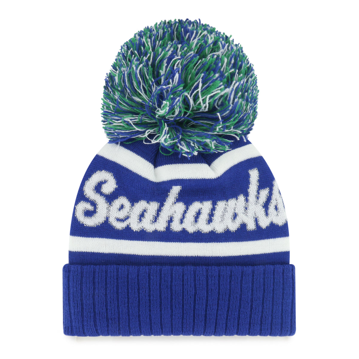 SEATTLE SEAHAWKS HISTORIC SPIRITED '47 CUFF KNIT WOMENS