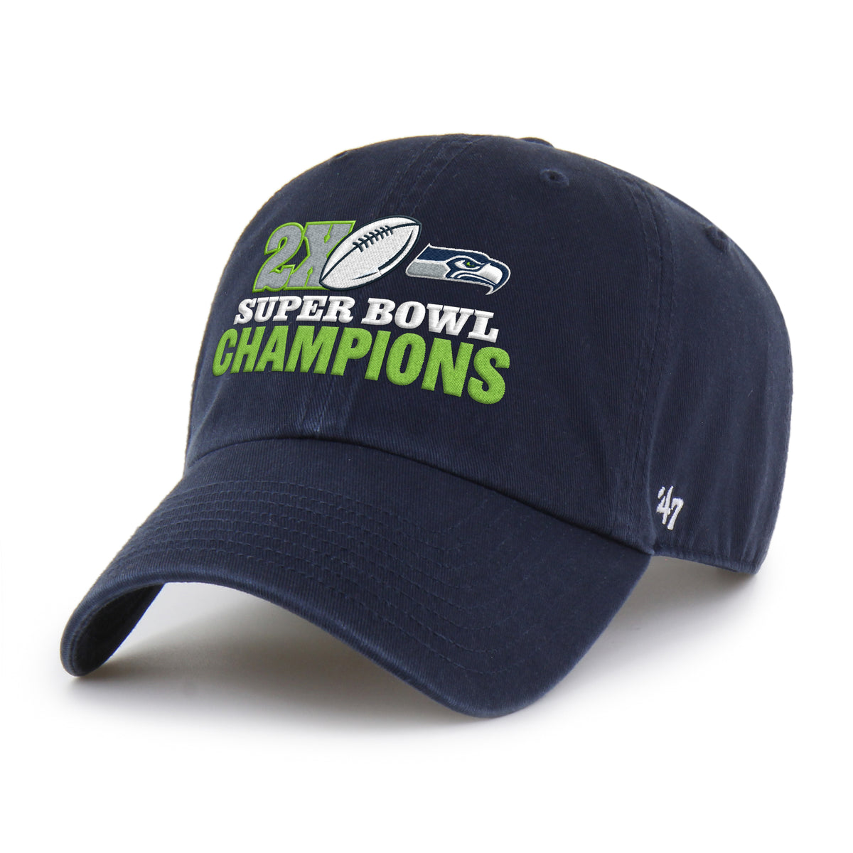 SEATTLE SEAHAWKS SUPER BOWL LX CHAMPIONS '47 CLEAN UP