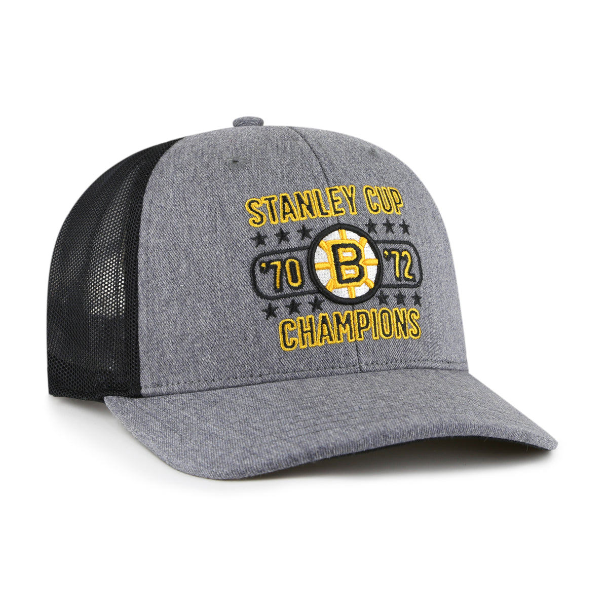 BOSTON BRUINS 100TH ANNIVERSARY BIG BAD BRUINS CHAMPS '47 TRUCKER