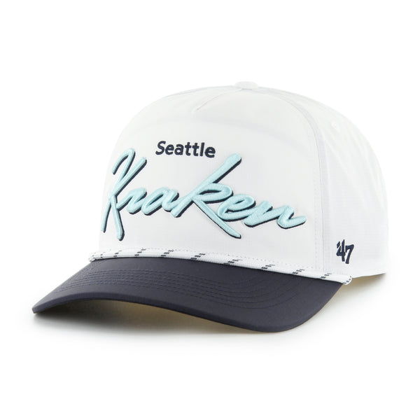 47 Seattle Kraken Light Blue Classic Franchise Fitted Hat