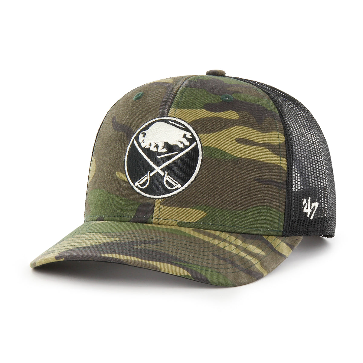 BUFFALO SABRES CAMO '47 TRUCKER