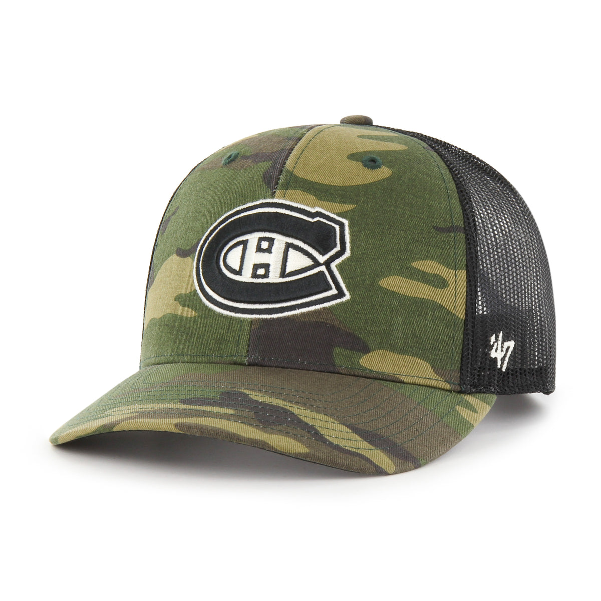 MONTREAL CANADIENS CAMO '47 TRUCKER