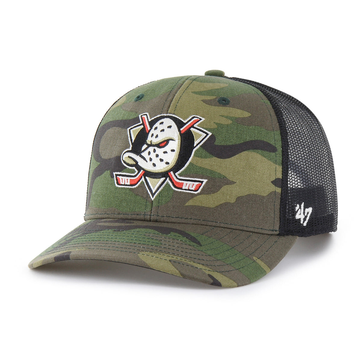 ANAHEIM DUCKS CAMO '47 TRUCKER