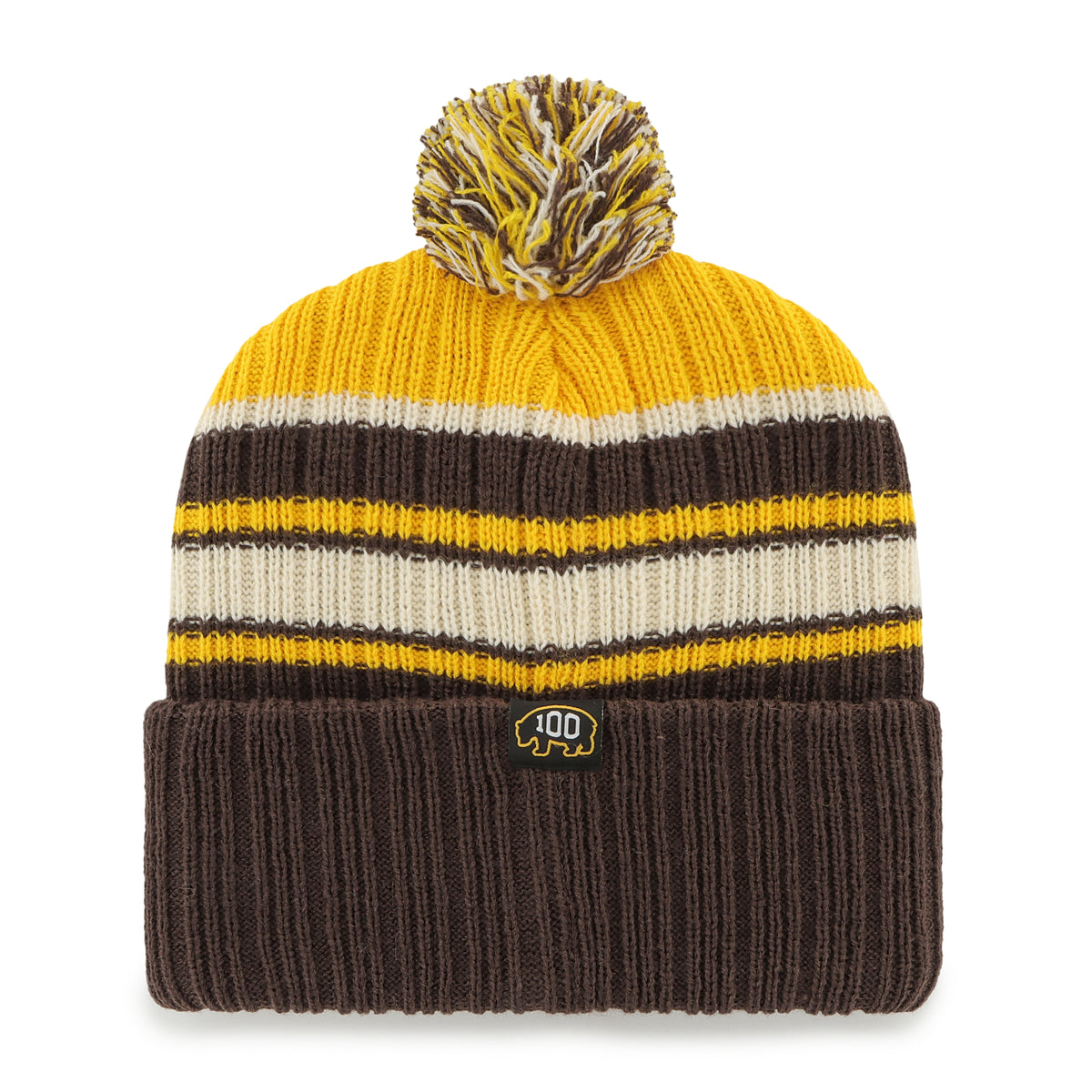 BOSTON BRUINS 100TH ANNIVERSARY EARLY YEARS '47 CUFF KNIT