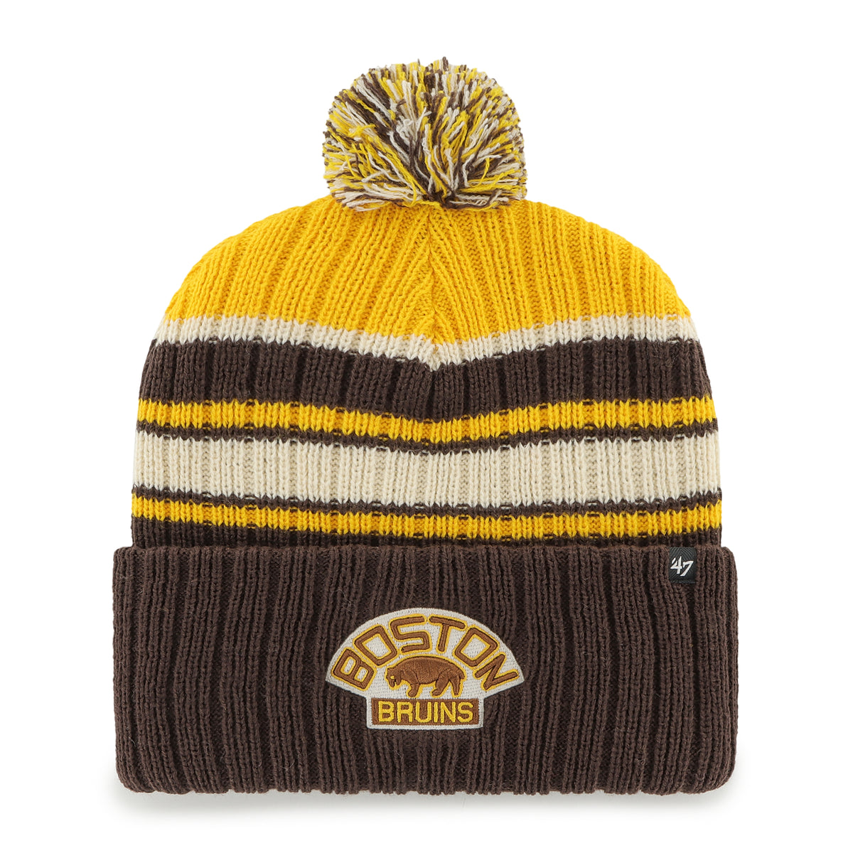 BOSTON BRUINS 100TH ANNIVERSARY EARLY YEARS '47 CUFF KNIT