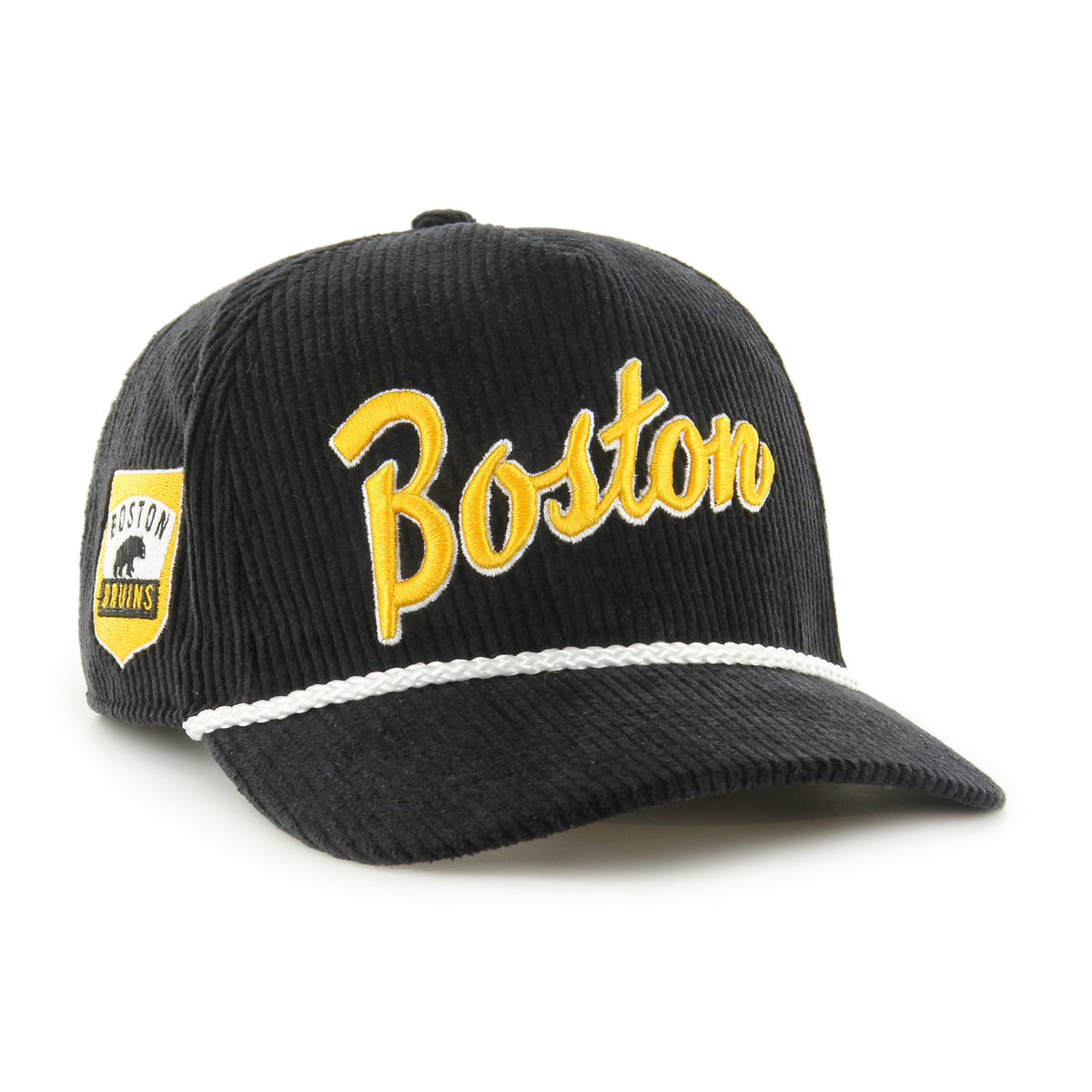 BOSTON BRUINS 100TH ANNIVERSARY EARLY YEARS CORD '47 HITCH