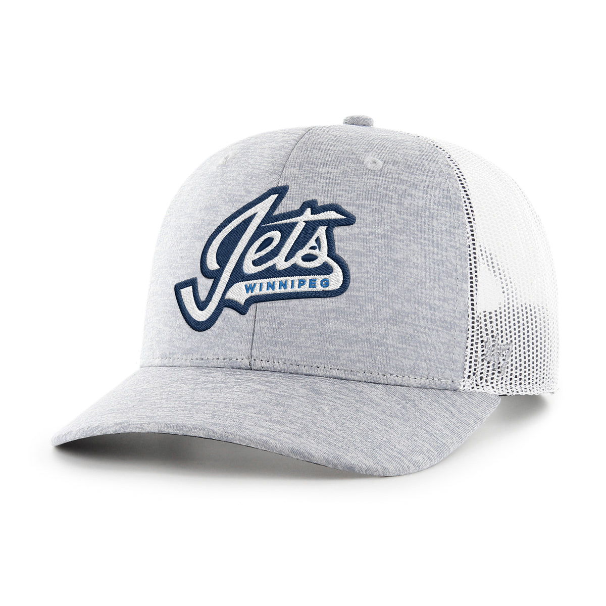 WINNIPEG JETS HARRINGTON SCRIPT '47 TRUCKER
